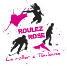 Logo association roulez rose de Toulouse 