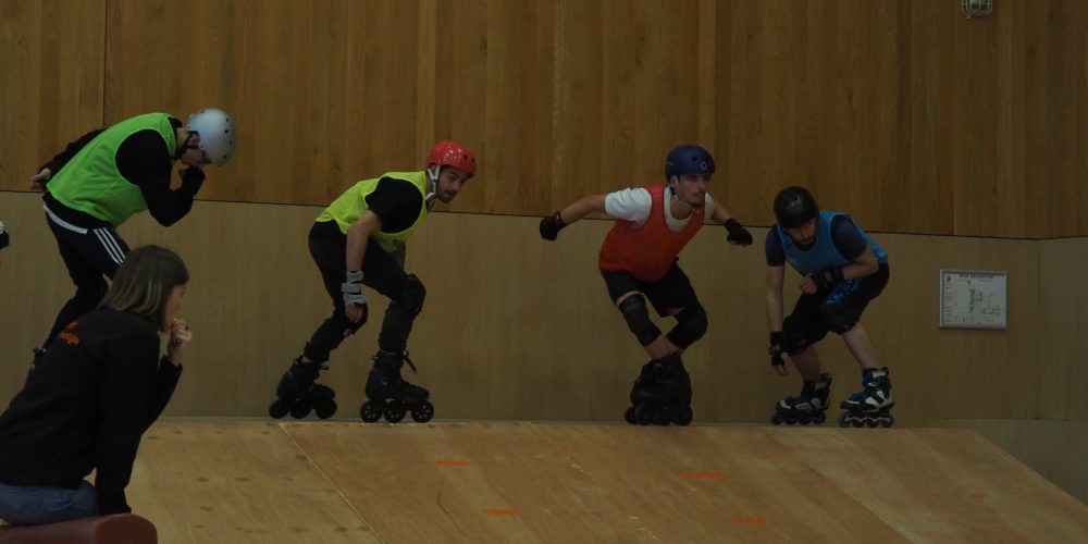 Roller freestyle - SkateCross - Roulez Rose