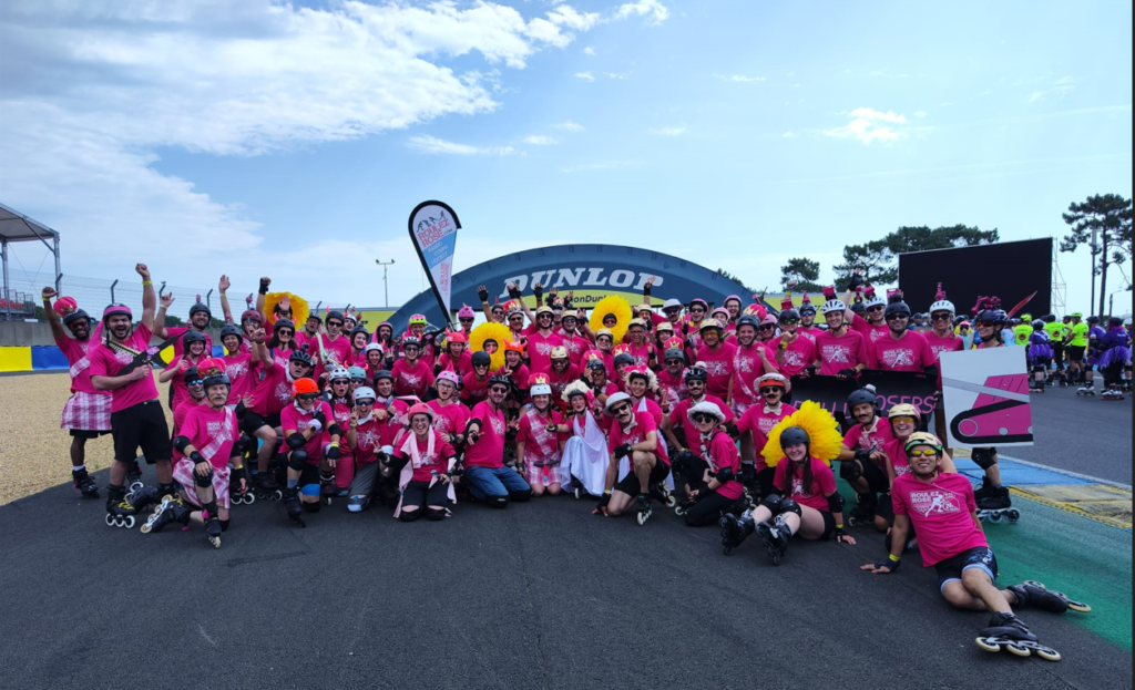 Roulez rose au 24h du Mans à Roller