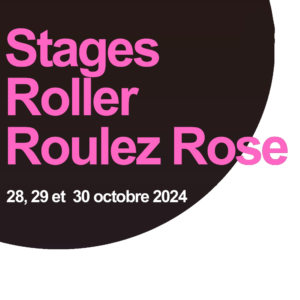 Icone de date des Stages de roulez rose (roller)