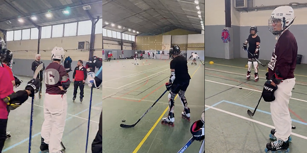 Roller Hockey Loisir Roulez Rose à Toulouse